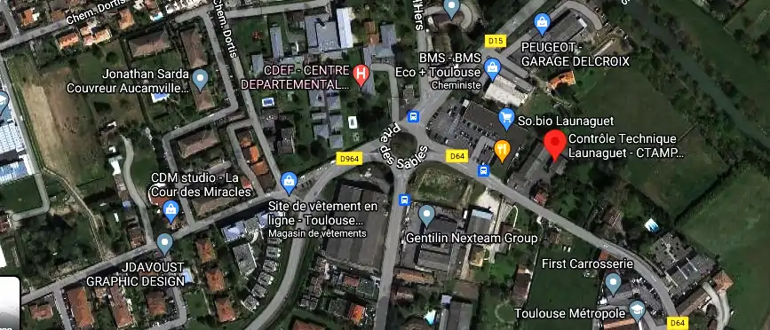 Prix contrôle technique à Launaguet