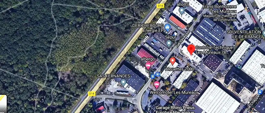 Prix contrôle technique à Les Mureaux