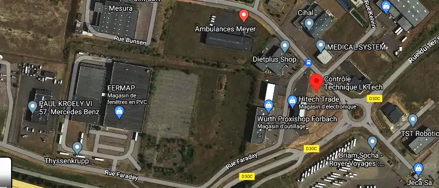 Prix contrôle technique à Behren-lès-Forbach