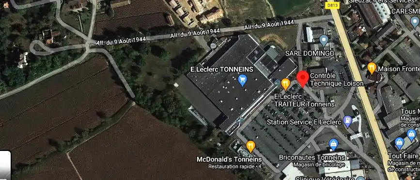 Prix contrôle technique à Tonneins