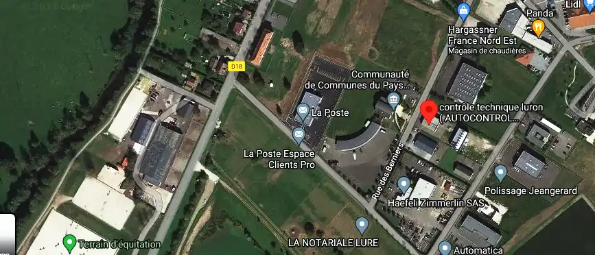 Prix contrôle technique à Lure