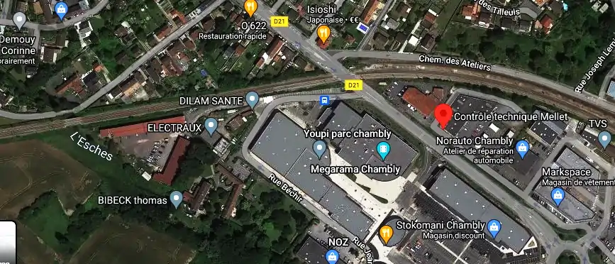 Prix contrôle technique à Chambly