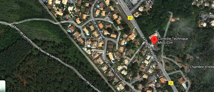 Prix contrôle technique à Mios