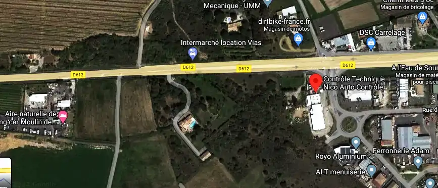 Prix contrôle technique à Vias