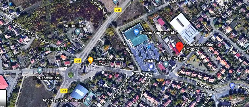 Prix contrôle technique à Andrésy