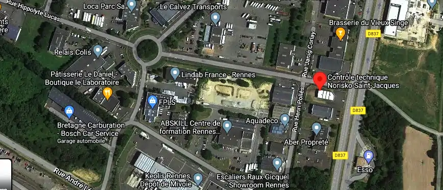 Prix contrôle technique à Saint-Jacques-de-la-Lande