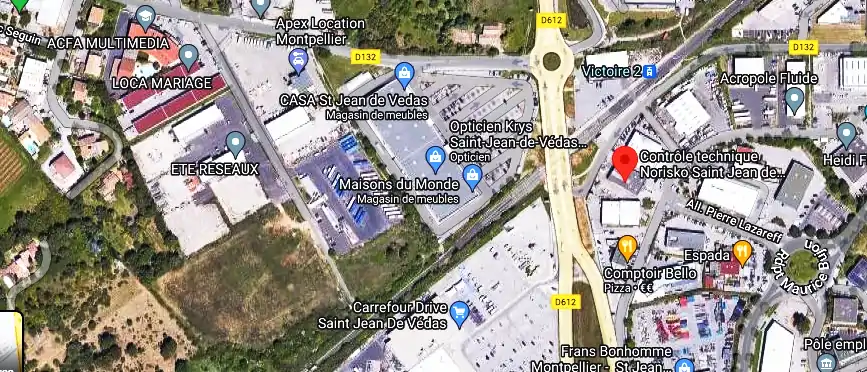 Prix contrôle technique à Saint-Jean-de-Védas