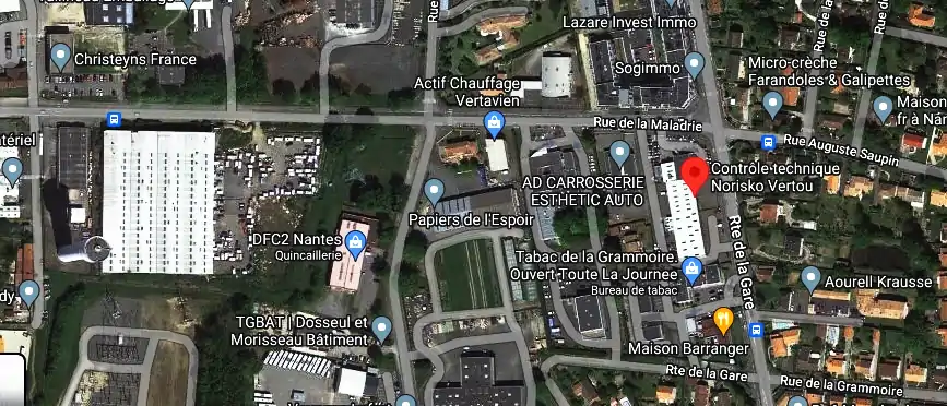 Prix contrôle technique à Vertou