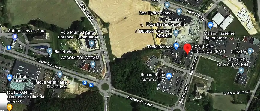 Prix contrôle technique à Pacé