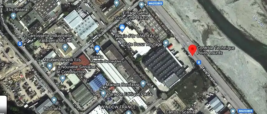 Prix contrôle technique à Carros