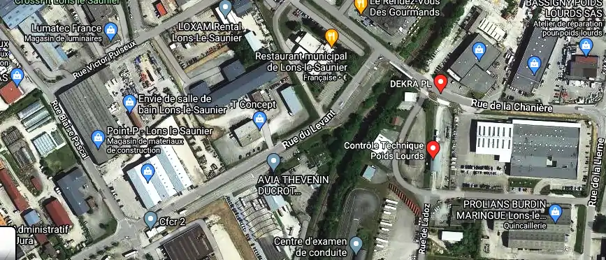 Contrôle Technique Poids Lourds à Perrigny