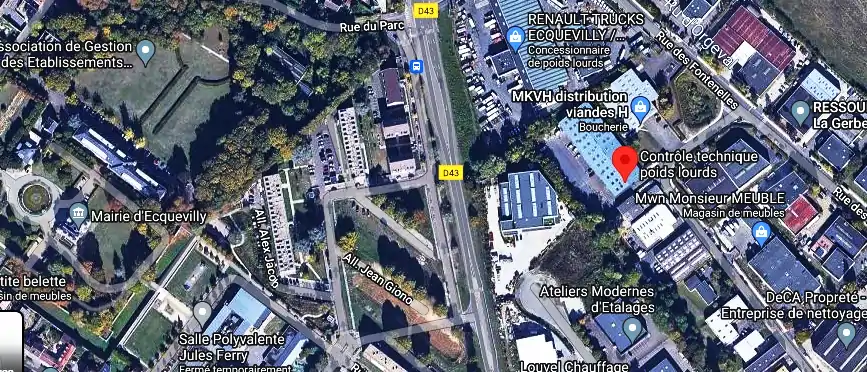 Prix contrôle technique à Ecquevilly