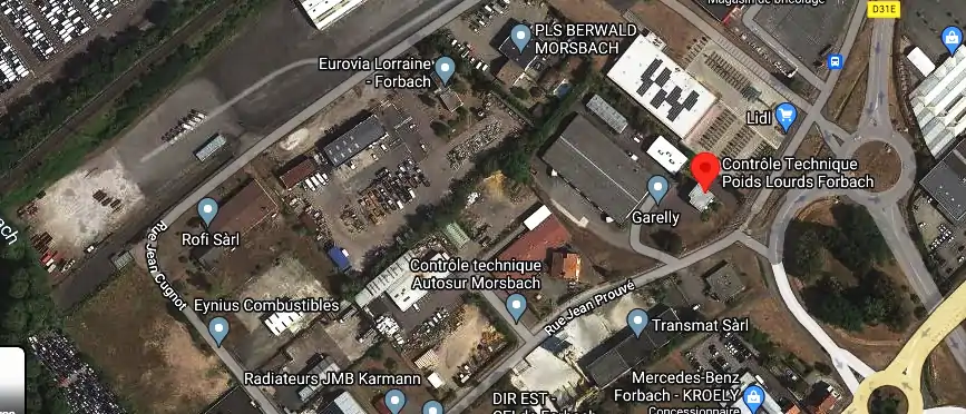 Prix contrôle technique à Forbach