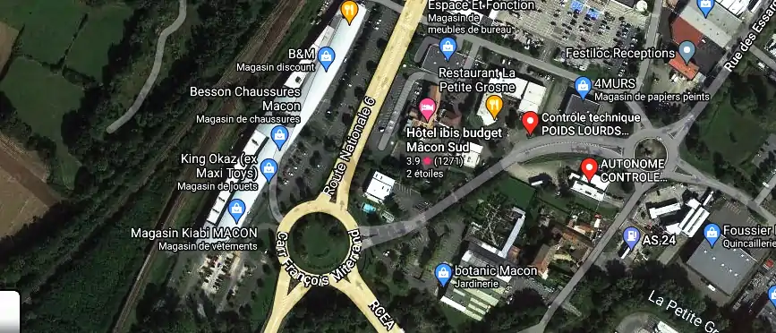 Contrôle technique POIDS LOURDS MACON – AUTO&rsquo;NOME – CCTA SAONE BRESSE à Mâcon