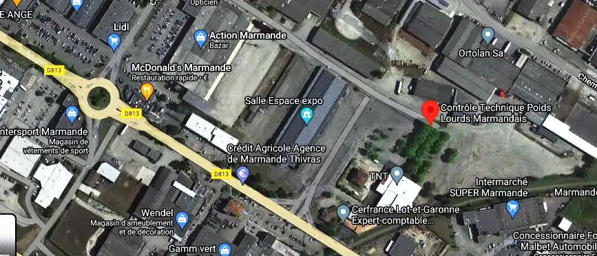 Prix contrôle technique à Marmande