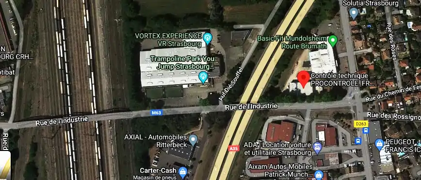 Prix contrôle technique à Mundolsheim