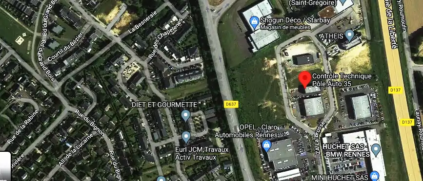 Prix contrôle technique à Saint-Grégoire