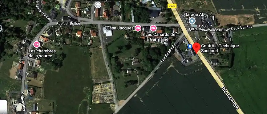 Prix contrôle technique à Sancourt