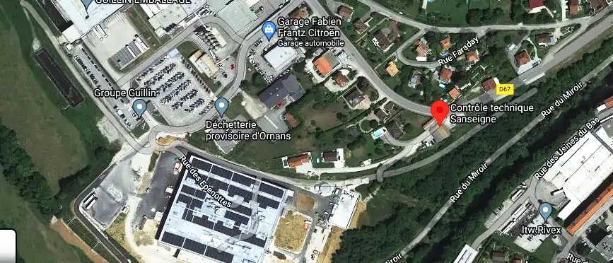 Prix contrôle technique à Ornans