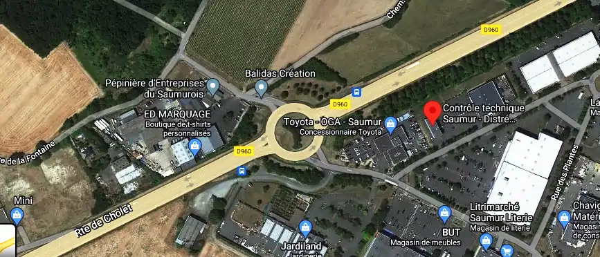 Prix contrôle technique à Distré