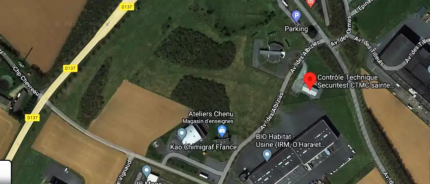 Prix contrôle technique à Sainte-Hermine