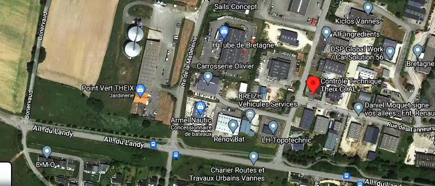 Prix contrôle technique à 