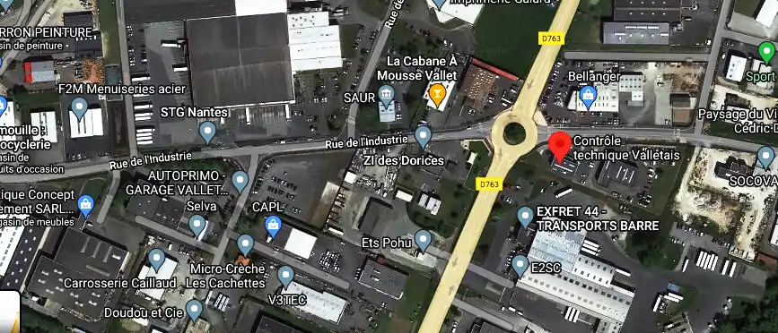 Prix contrôle technique à Vallet