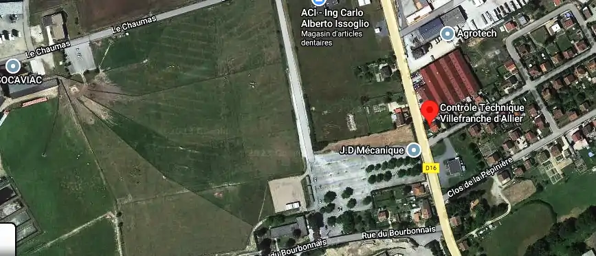 Prix contrôle technique à Villefranche-d'Allier