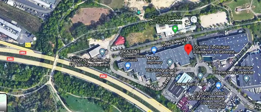 Prix contrôle technique à Villeneuve-la-Garenne