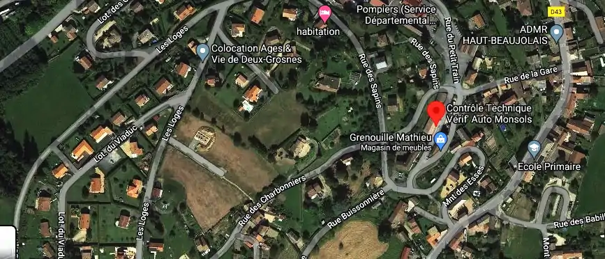 Prix contrôle technique à Deux-Grosnes