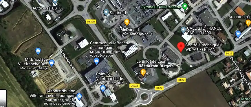 Contrôle technique WD AUTO BILAN SYSTEMS à Villefranche-de-Lauragais