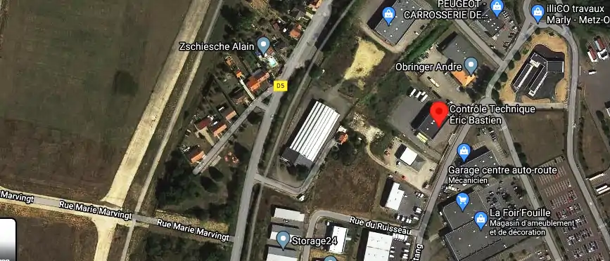 Prix contrôle technique à Marly