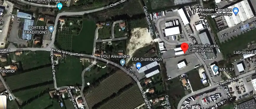 Contrôle Trucks Cavaillonnais à Cavaillon
