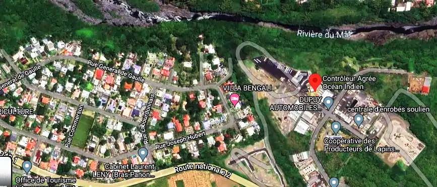 Prix contrôle technique à ZAE PANIANDY, 12 Rue des Fruits à Pain, Bras-Panon 97412, La Réunion