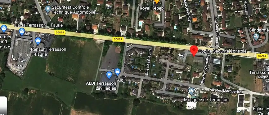 Prix contrôle technique à Terrasson-Lavilledieu