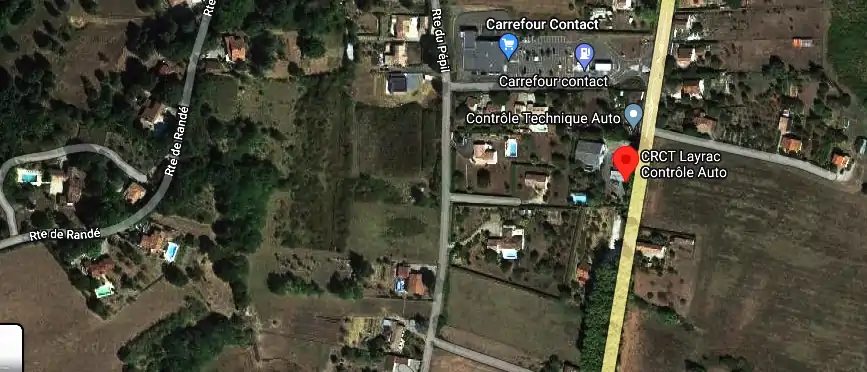 Prix contrôle technique à Layrac
