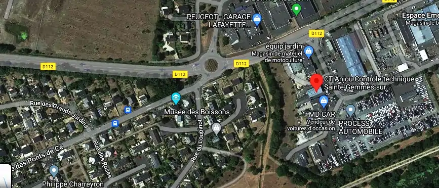 Prix contrôle technique à Sainte-Gemmes-sur-Loire