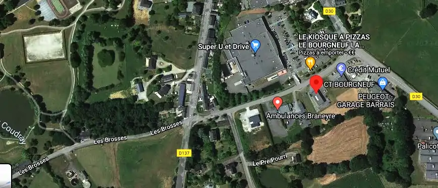 Prix contrôle technique à Le Bourgneuf-la-Forêt