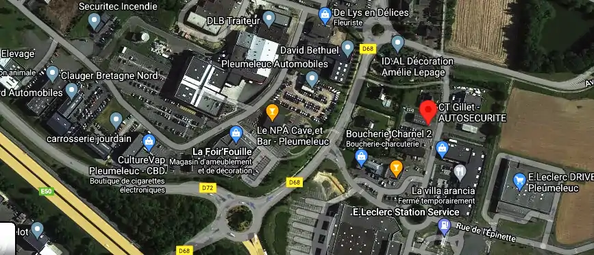 Prix contrôle technique à Pleumeleuc