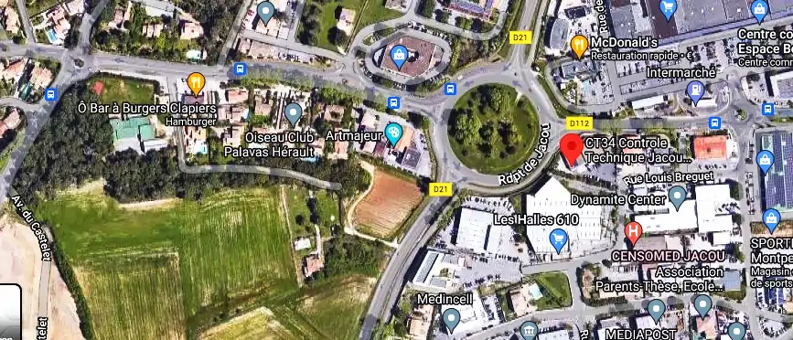 Prix contrôle technique à Jacou