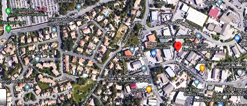 Prix contrôle technique à Castelnau-le-Lez