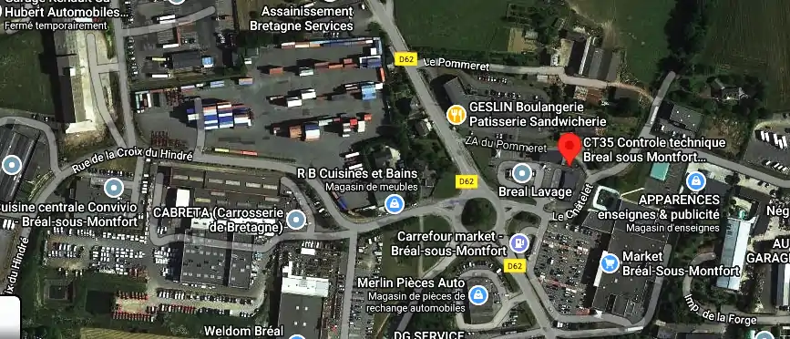 Prix contrôle technique à Bréal-sous-Montfort