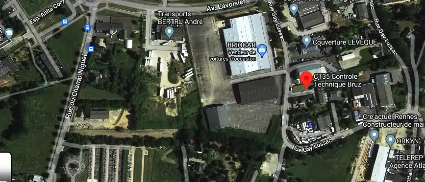 Prix contrôle technique à Bruz