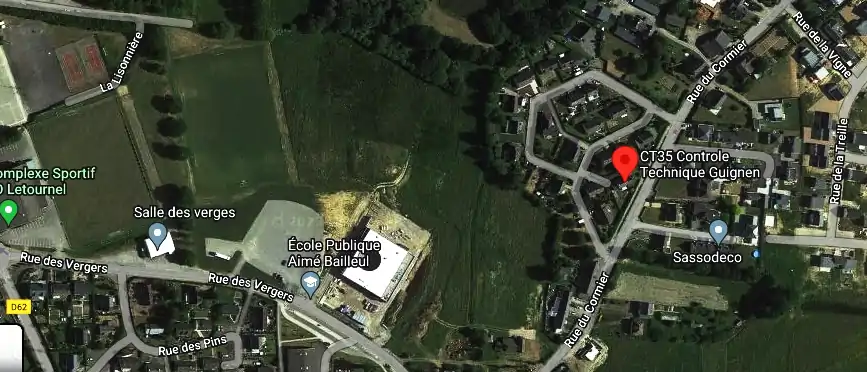 Prix contrôle technique à Guignen