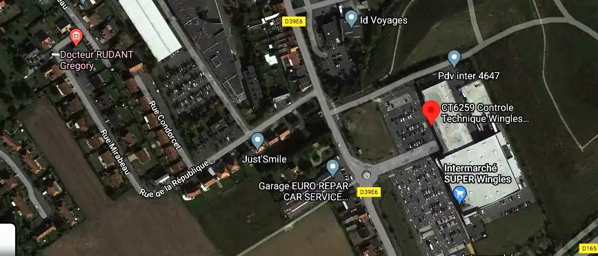 Prix contrôle technique à Wingles