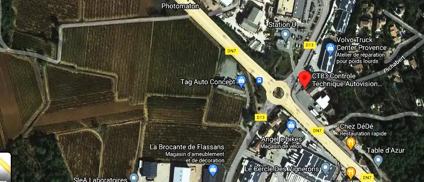 Prix contrôle technique à Flassans-sur-Issole