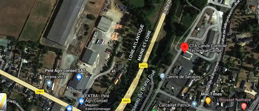 Prix contrôle technique à Candé