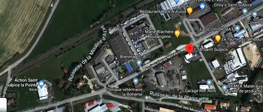 Prix contrôle technique à Saint-Sulpice-la-Pointe