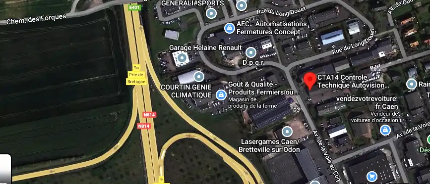 Prix contrôle technique à Bretteville-sur-Odon