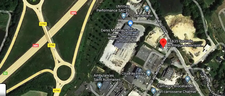 Prix contrôle technique à Saint-Aubin-du-Cormier